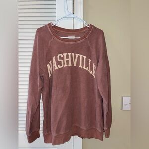 Altar'd State Brown Nashville Sweater